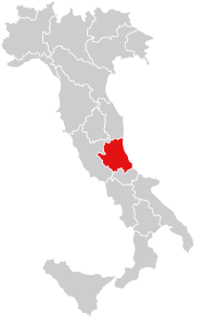 Karte Abruzzo