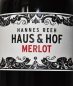 Preview: Etikett Merlot „Haus & Hof“ 2019 - Weingut Hannes Reeh