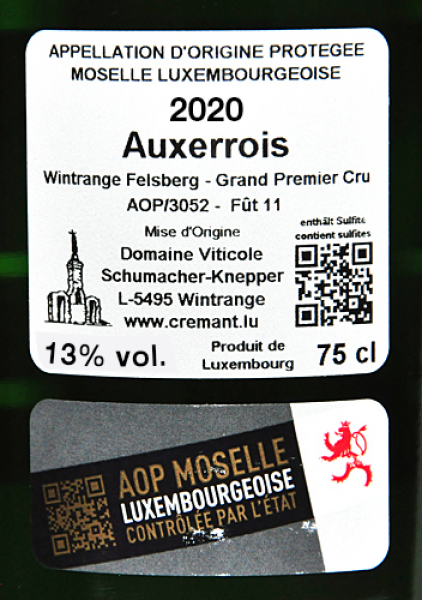 Etikett Auxerrois